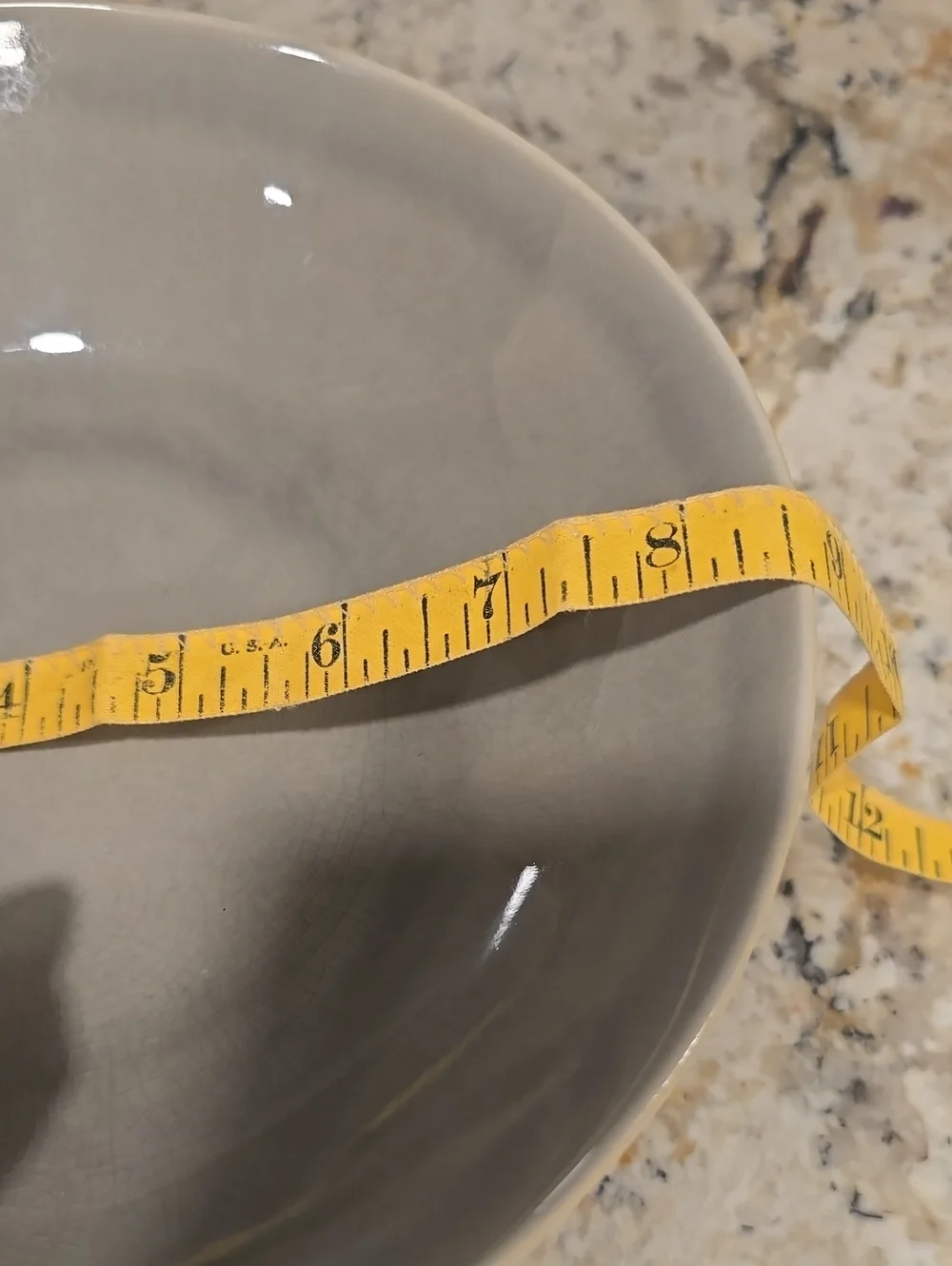 West Elm Alta Charcoal Grey Crackel Bowls. Size 8.5